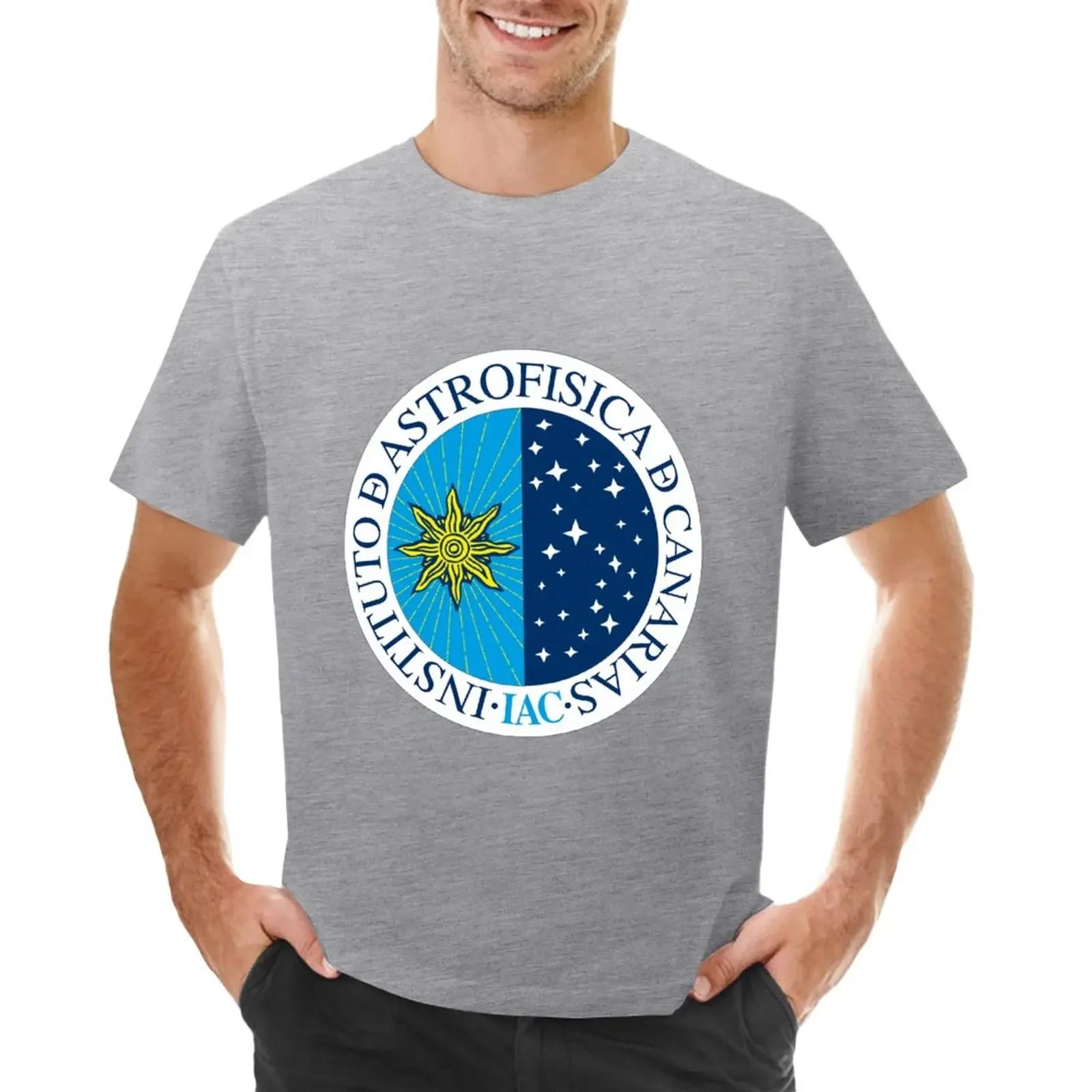 

Instituto de Astrofísica de Canarias IAC Logo TShirt cute tops graphics Mens tshirts S