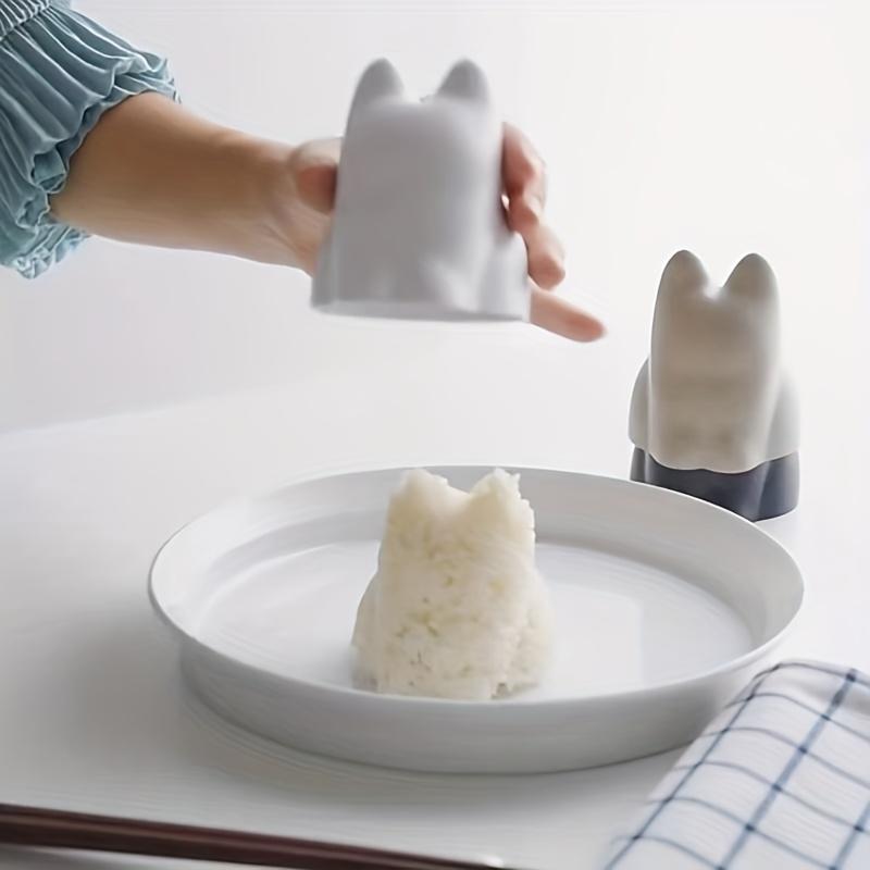 

A Cat-Shaped Mold, Homemade Milk Pudding Mold, Rice Cat Shape білий