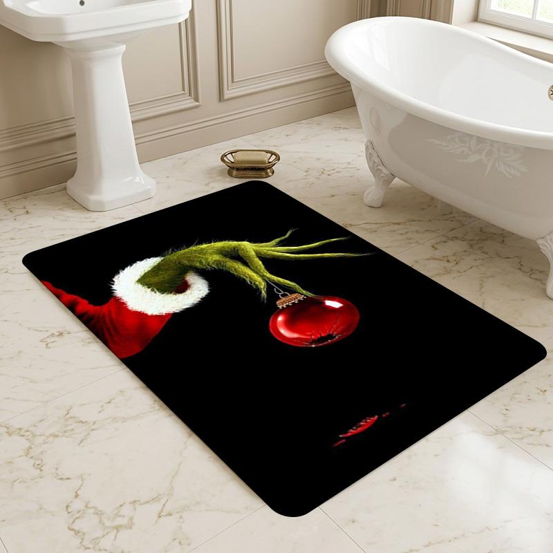 Grinch'S Claw Living Room Non-Slip Area Rug Soft Carpet for Bedroom Game Playroom Sofa Office Home Decor Doormat Christmas Gift C9211491