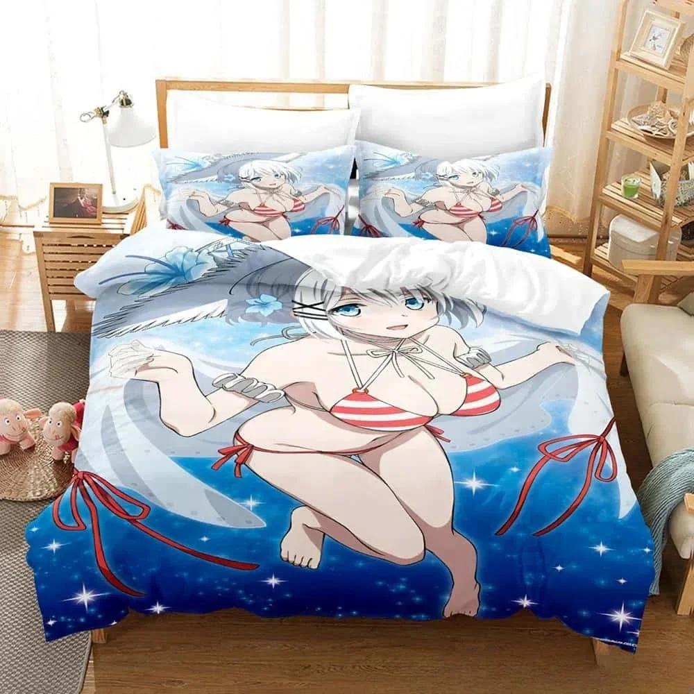 New Anime The Detective Is Already Dead Bedding Set Printed With Pillowcase Bed Duvet Cover Single Double Queen Super King Size