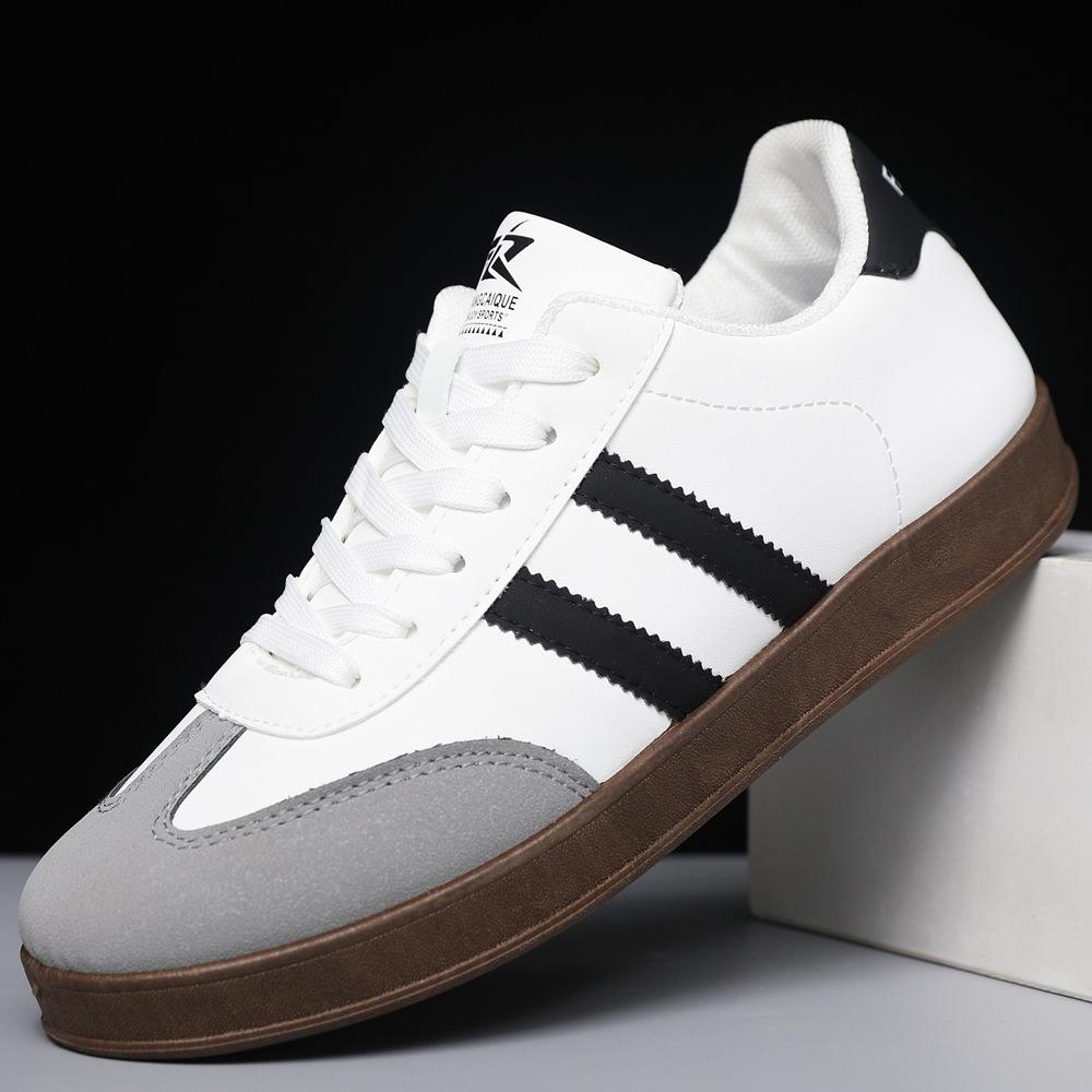 

Little white shoes high value low top leather board shoes versatile casual tide shoes 44