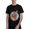 Muppets Animal Drummer 100 Cotton TShirt Mens Classic T Shirts Men Crew Neck Short Sleeve S6XL