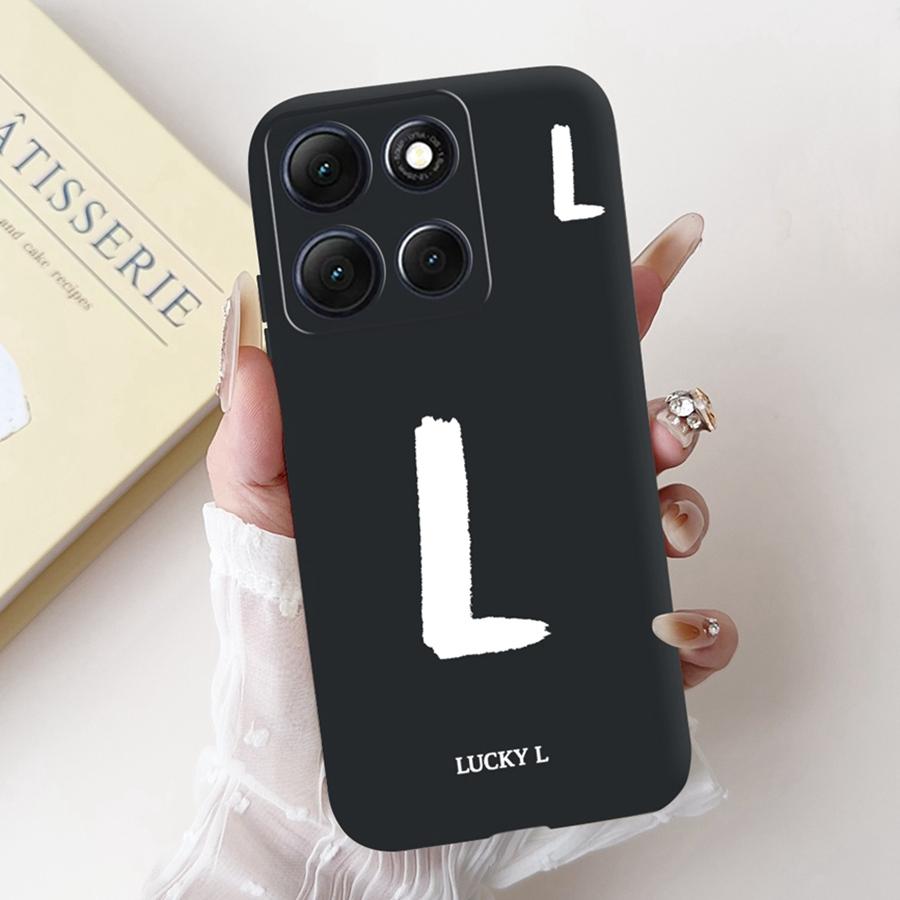 For Motorola Moto G86 Power Case Cover For MotoG86 G 86 Power Case Letter Painted Shockproof Soft Silicon Phone Cases Back Cover