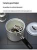 Compact Camping Teapot: Portable Outdoor Cookware for Boiling Water on Wild Stove or Picnic Table