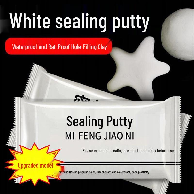 Household Air Conditioner & Sewer Pipe Sealant Clay: Leak-Proof, Rat-Proof Wall Repair & Gap Filler