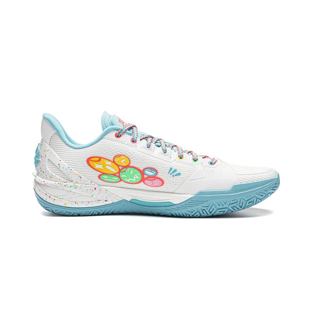 Li Ning Blade 6 V2 Cushioning Slip Resistant Abrasion Resistant Breathable Rebound Grip Low Top Basketball Shoes Unisex ABAV087-26
