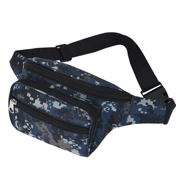 Mini uomo donna outdoor multifunzionale marsupio telefono portamonete borsa impermeabile pettorale