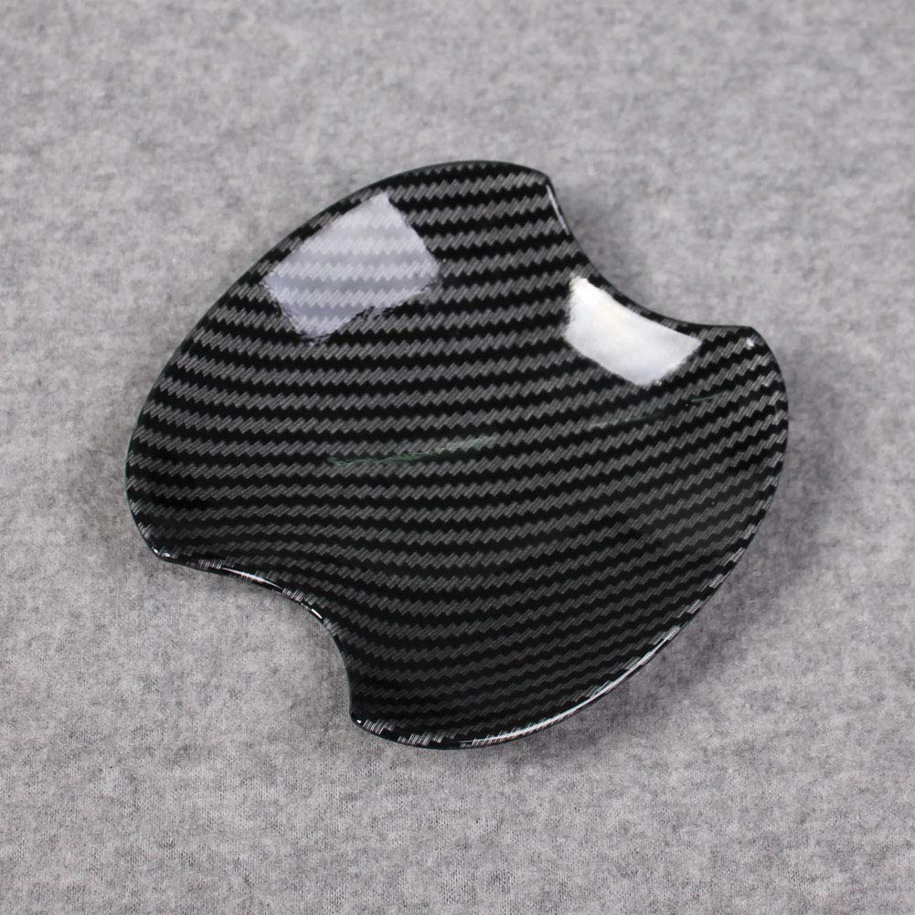 RUIQ Exterior Door Handle Protector Cover for Toyota New Raize 200 Prevents Doorknobs from Scratches by Specially Designed for Toyota Black Carbon
