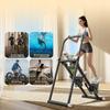 Stepper Zusammenklappbar für Zuhause mit LCD QK7906 Verstellbar bis 100KG für 180cm Training zu Hause