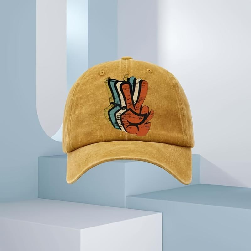 Cartoon pattern printed baseball cap suitable for sun protection and shading in all seasons