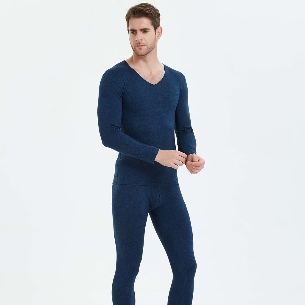 Imitation Cashmere Silk, Men's and Women's Thermal Underwear Set, Autumn Clothes, Autumn Pants, Men's Thin Autumn Clothes