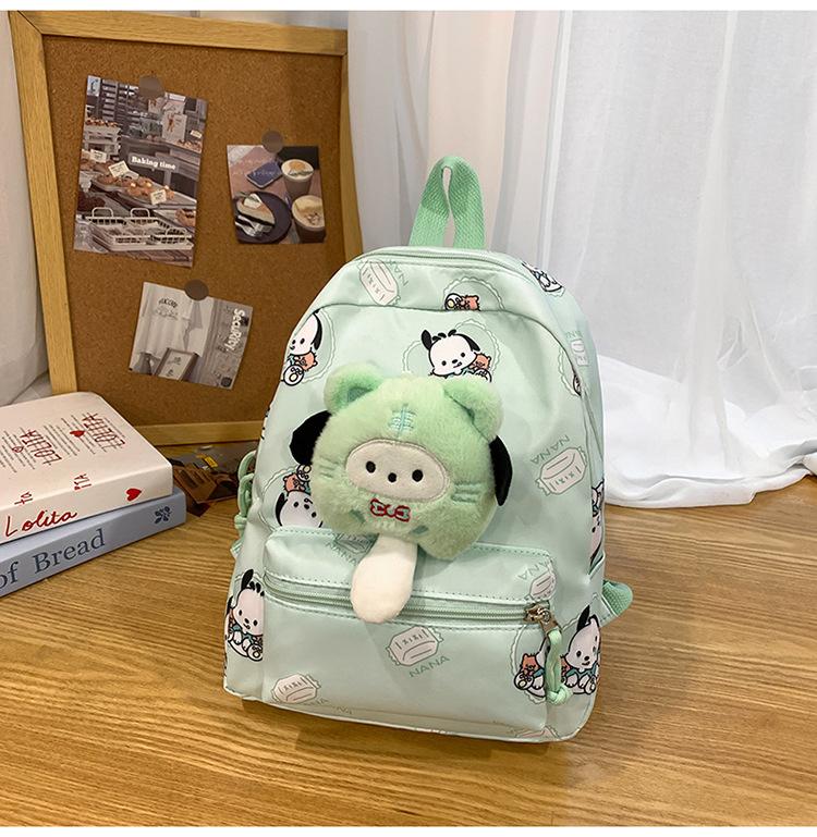 Schoolbag spring soft girl candy color schoolbag Japanese ins schoolgirl backpack small fresh cute mini backpack