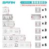EU Power Socket with USB Charging for Home, Type-C USB Plug 5V 2A, PC Panel 86*86mm, USB Wall Socket with LED ON/OFF, 16A Outlet