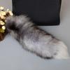 Animal Tail Key-Ring Furry Tails Chain Keychain Individualized Animal Keyring Gift Long Charm Keychain for Women Girl