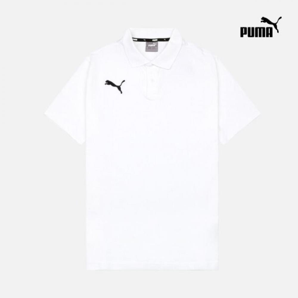 Puma Men S Summer Polo WhiTe ShorT Sleeve T ShirT Team Goal23 95
