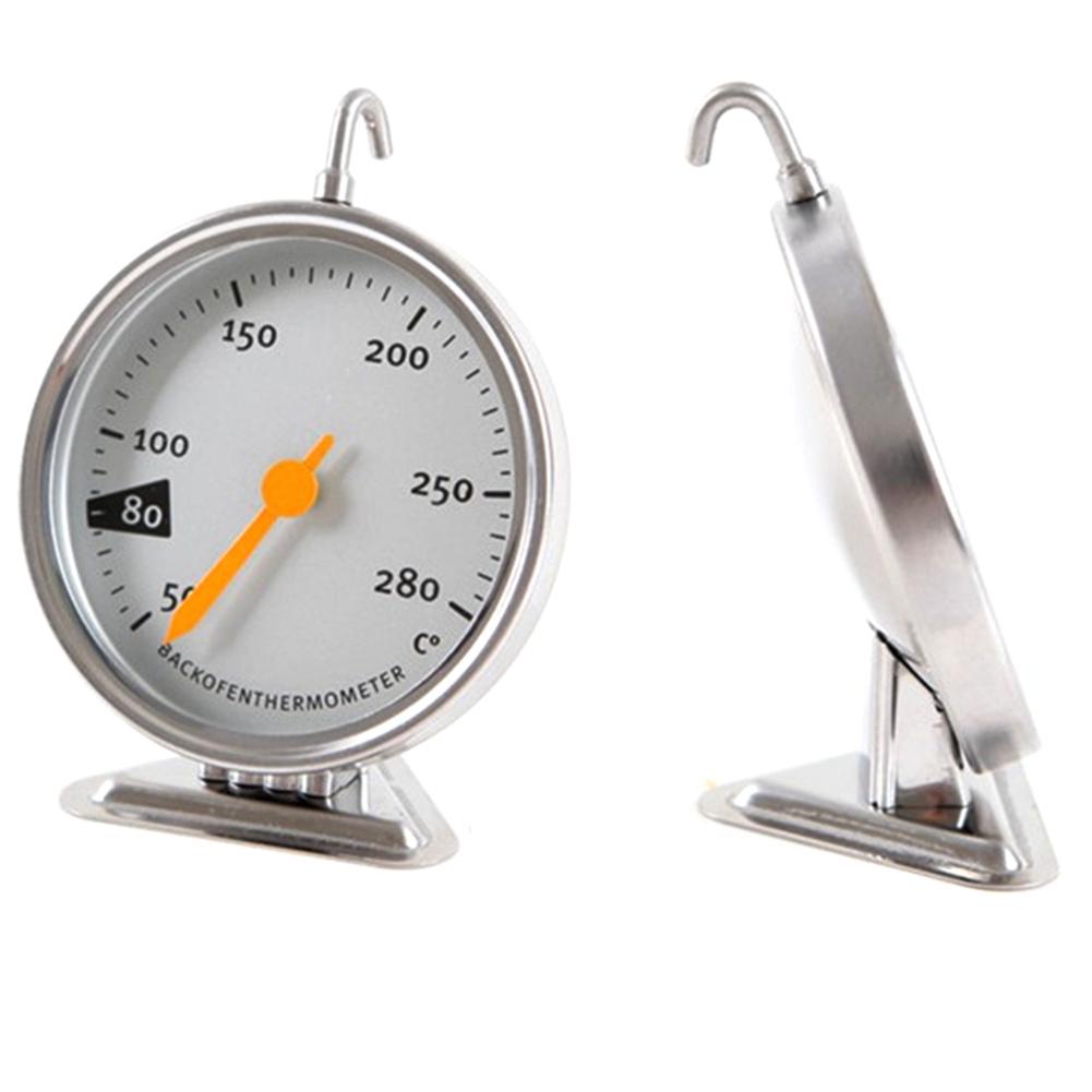 

Stainless Steel Oven Thermometer Stand Up Dial Kitchen Baking Tool 50 280 Degrees Celsius