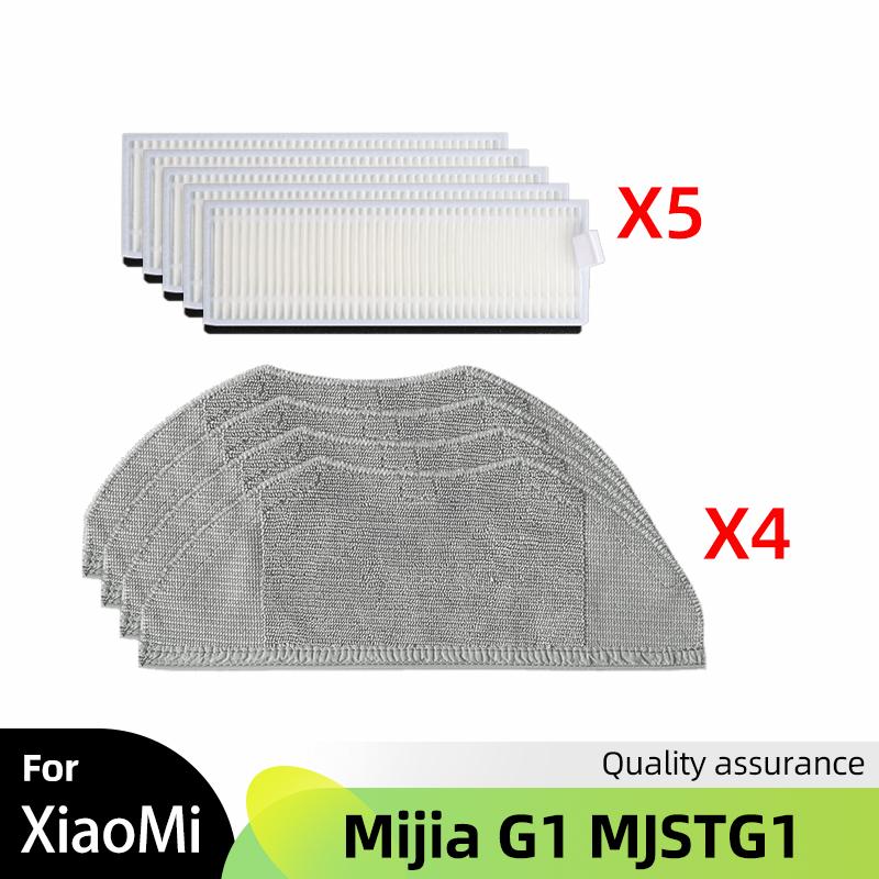 Fit For Xiaomi Mijia Robot Vacuum-Mop G1 MJSTG1 Roller Side Brush Hepa Filter Mop Cloth Spare Replacement For Cleanner Parts