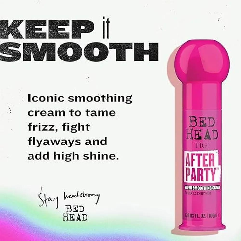 Tigi Bed Head Afterparty Smoothing Hair Styling Cream 100ml x 2