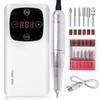 Handheld Nail Drill Electric Manicure Machine Cordless Portable Rechargeable Professional Polisher File Tool