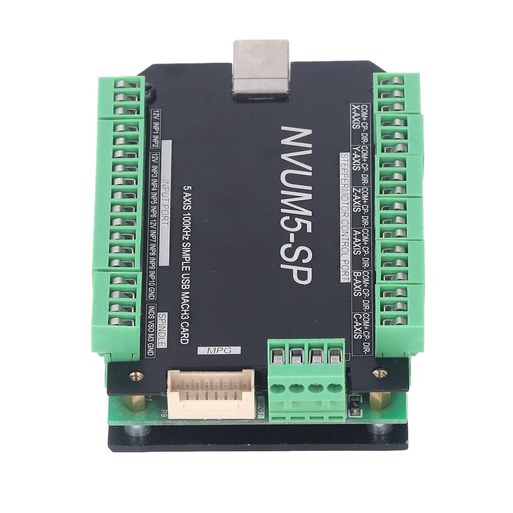 5 Axes CNC Motion Control Board USB Engraving Machine Controller Panel 10 Input 3 Output 18?32V