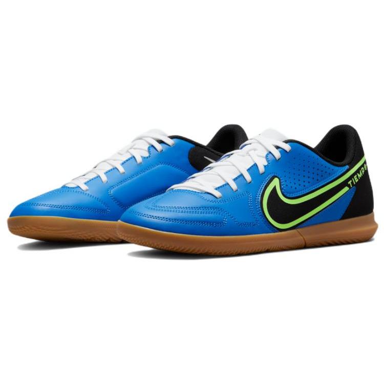 New Nike Tiempo Legend 9 Club IC 'Light Photo Blue Lime Glow' DA1189-403