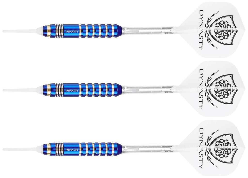 Dynasty BRASS SET Deep Blue Ten Deep Blue Brass Darts Barrel "TEN" 01-31-040