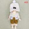 Plush Patch 16cm Doll Clothes Suit Sweet Skirt Cute Clothes Set  Girl Gift