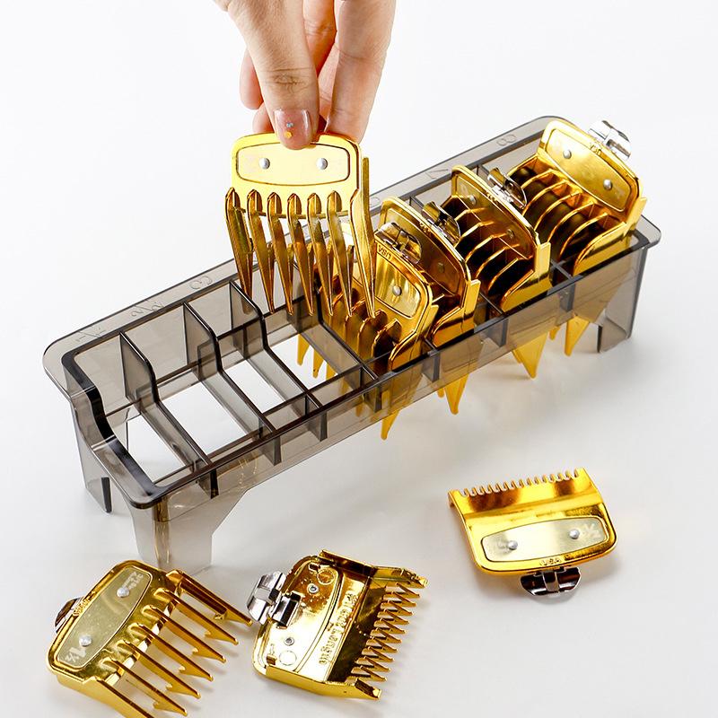 8/10 Grid Hair Clipper Storage Organizer Box Limit Comb Holder Hairdressing Salon Tool Special Accessories Case