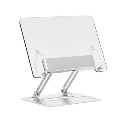 Adjustable Acrylic Book Stand Reading Foldable Book Holder Tablets Riserfor Laptop Textbook Cookbook Holder