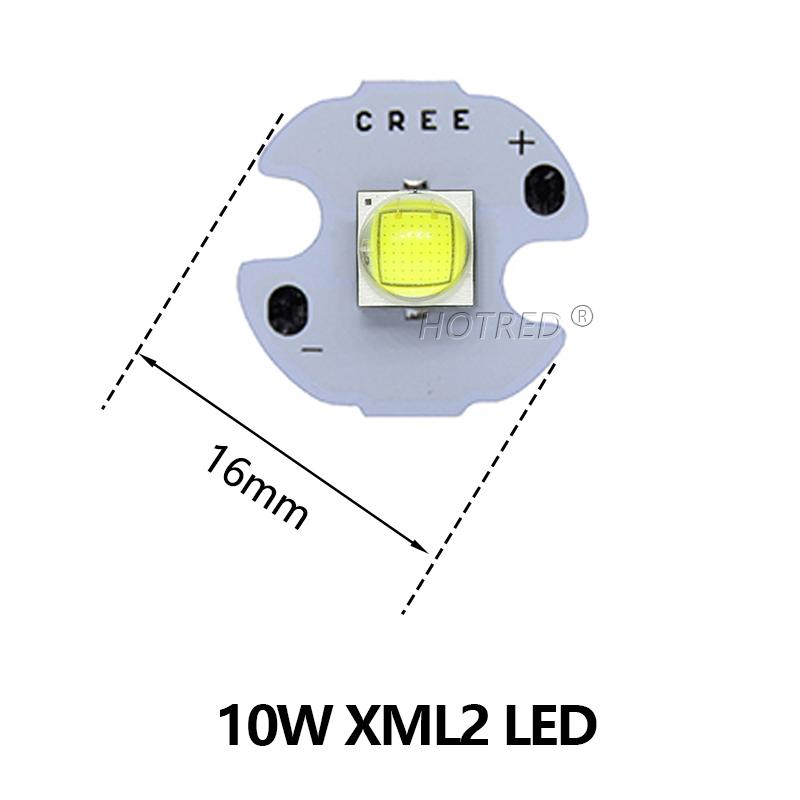 3W 5W 10W 18W T6 XML2 Hochleistungs-LED 3V XPE XHP50 6V 3,5*3,5mm/5*5mm DIY Taschenlampen Teile Perle Für Fahrradzubehör Stirnlampe