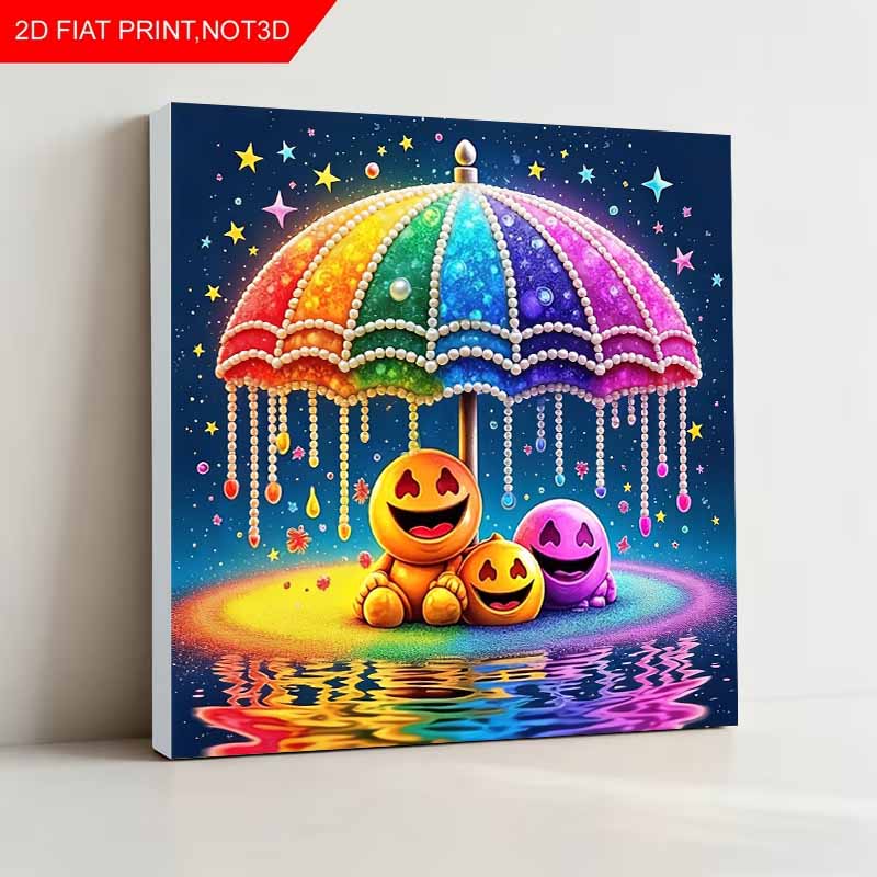 Gorgeous Umbrella Full 5D DIY Pearl Gem Art Diamond Painting Kits for Adults/Beginners Gift Idea Home Decor 11.81x11.81in