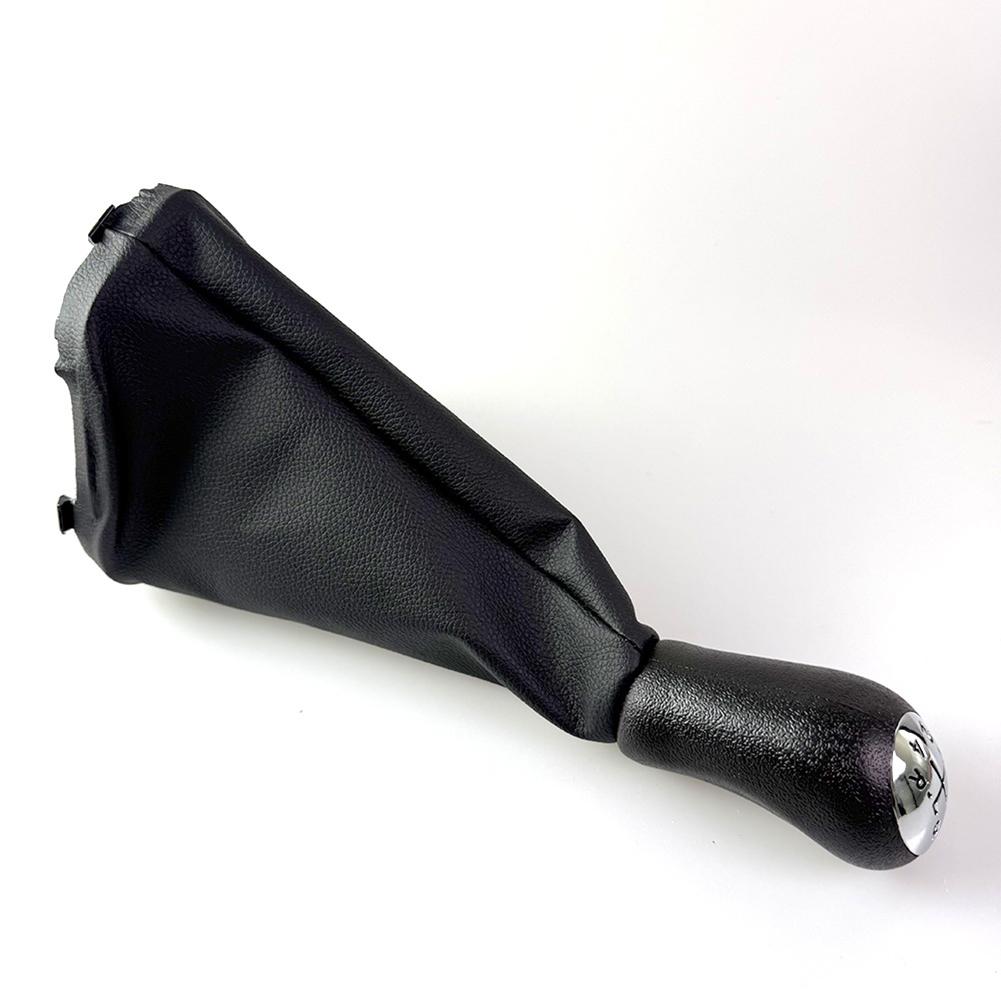 1Pcs Car 5 Speed Shift Lever Knob With Rod Dust Cover For Renault R Logan II 13-22 Car Gear Shift Handball Cover