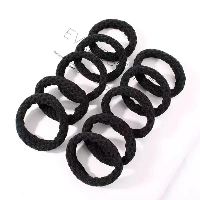 10Pcs/lot Elastic Hair Bands Colorful Rubber Bands For Kids Scrunchie Girl Hair Accessories