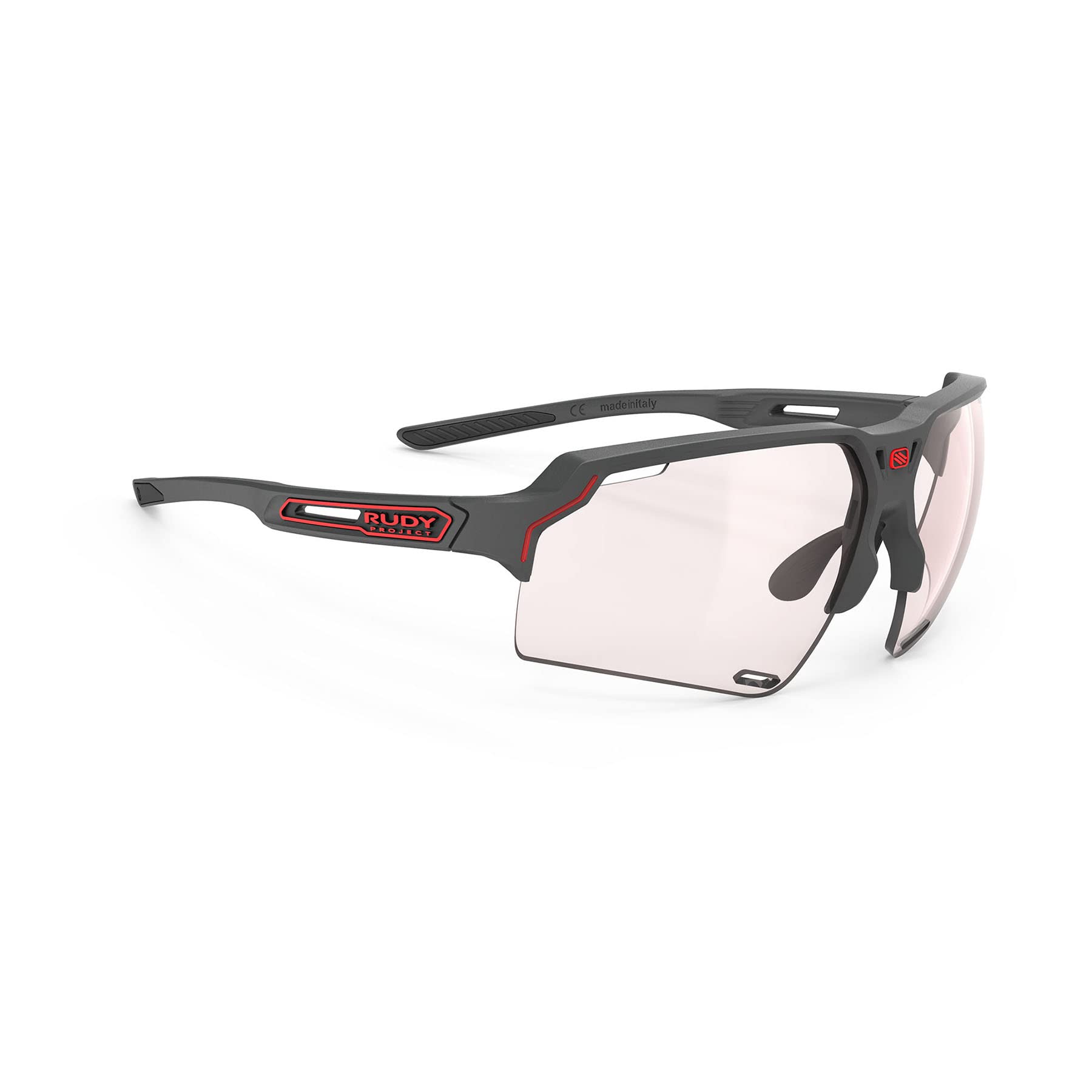 

Rudy Project DELTABEAT sports charcoal matte Impx2 photochromic sunglasses, / red, SP747438-0000
