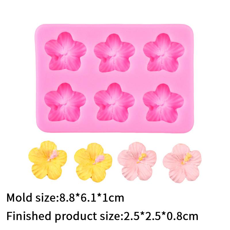 Mini Lotus Rose Kamelienblume Silikon Sugarcraft Form Keks Cupcake Schokolade Backform Fondant Kuchen Dekorationswerkzeuge