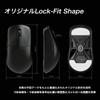 CRDRAKO PURPLE Gaming with LCD Polling KO-ONE Mouse, Ultra-lightweight 35g, Dongle, 8,000Hz Rate, Wireless/Wired (Purple) []