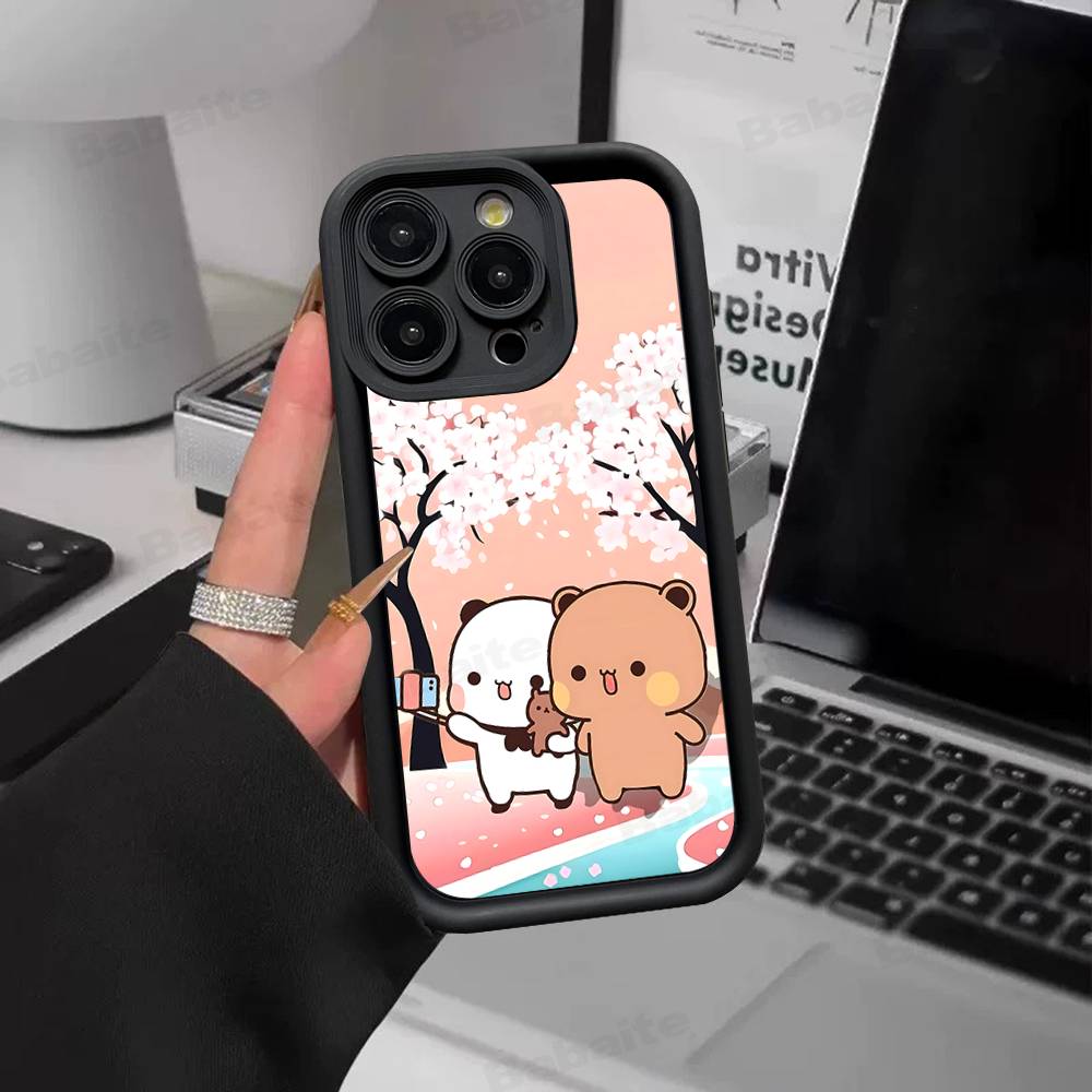 

Cute Bubu Dudu Phone Case For IPhone 17 16 15 14 13 12 11 Air Plus Pro Max Soft Back Cover iPhone 12pro max