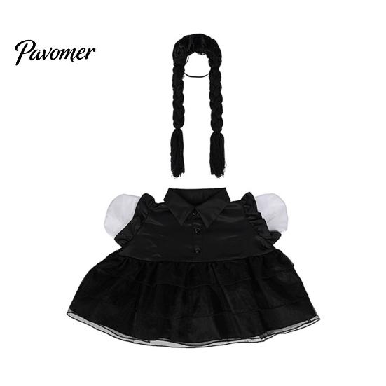 Easy to Change Goose Outfit 1 Set Christmas Porch Outfit, Lace Princess Dress, Halloween Fabric Dress Costume for 23 Inch Statue, Garden Lawn