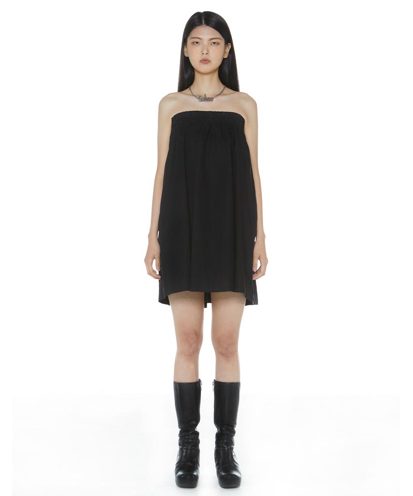 Suki Logo Embroidered Top Dress (Truffle)