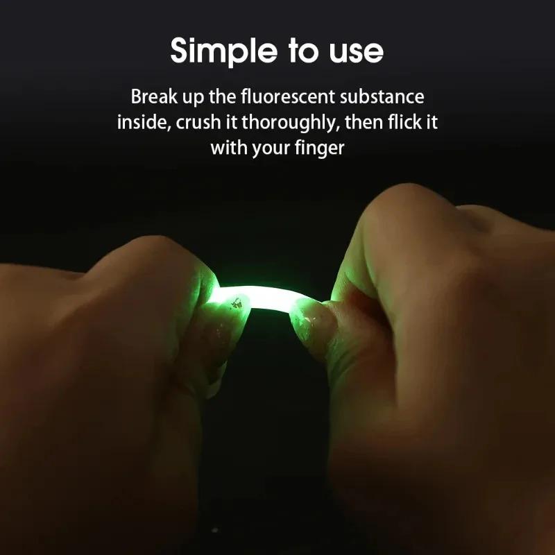 30m Glow Sticks for Fishing - Night Glow Rods, Practical Fishing Gear Accessories for Home Use, Essential Fishing Equipment