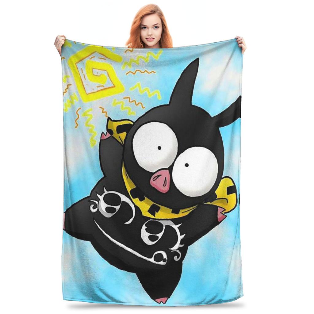 P-chan Ryoga Lost Pig Ranma 1⁄2 Adventure Comedy Blanket Super Soft Throw Blanket for Sofa Bedding Travel Throws Bedspread Quilt