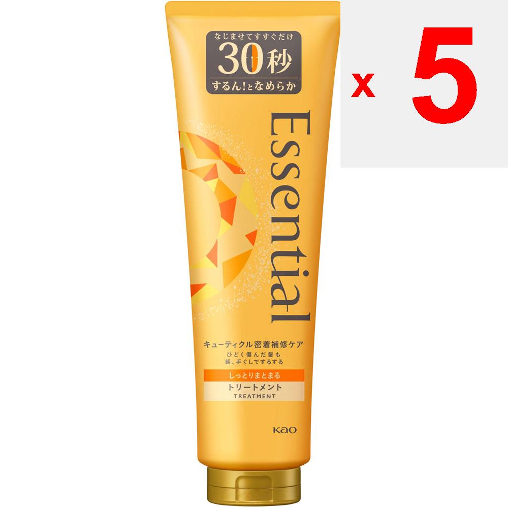 KAO Essential The Beauty Haarfeuchtigkeitsbehandlung 250 g ETSENSIAL Shampoo/Spülung (Schadenspflege) Nach der Haarwäsche leicht trockentupfen und eine ca.
