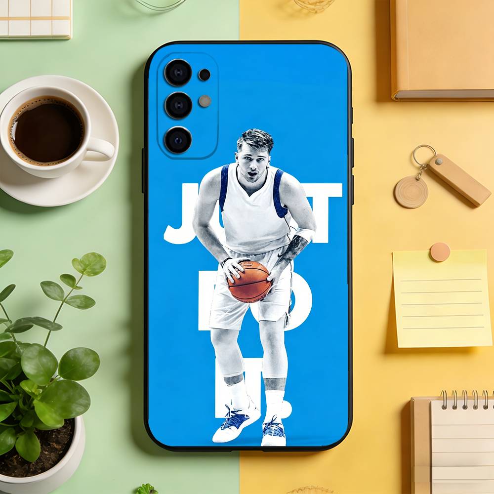 

Luka Doncic Phone Case Black Silicone Soft For Samsung S25,S24,S21,S22,S23,S30,Ultra,S20,Plus,Fe,Lite Samsung S24Plus