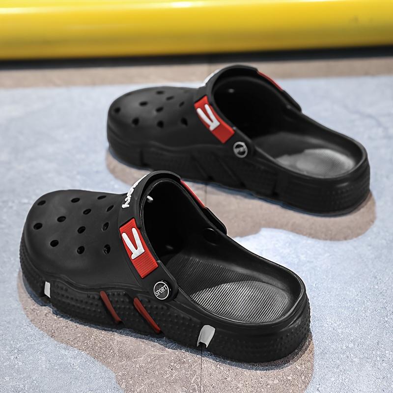 Men's Casual Comfortable Soft Sole Clogs, Breathable Lightweight Clogs for Indoor Outdoor Beach, Summer