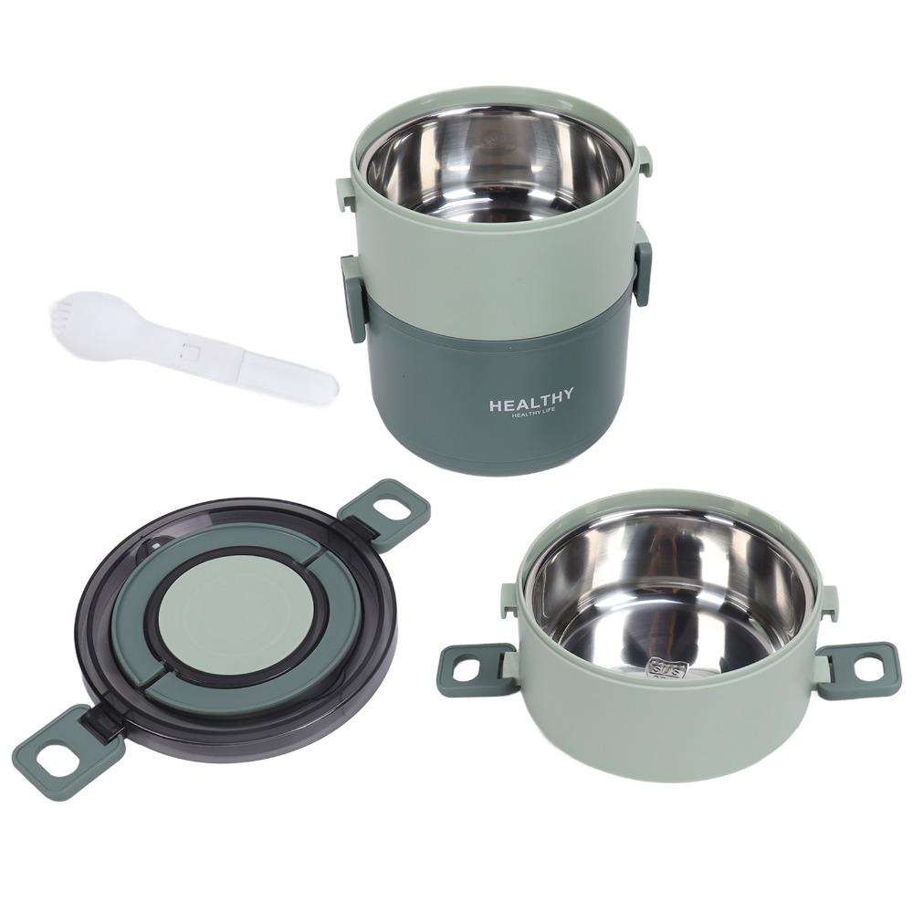 304 Stainless Steel Insulated Lunch Box Three Layers Food Jar Lunch Container Hot Food Storage