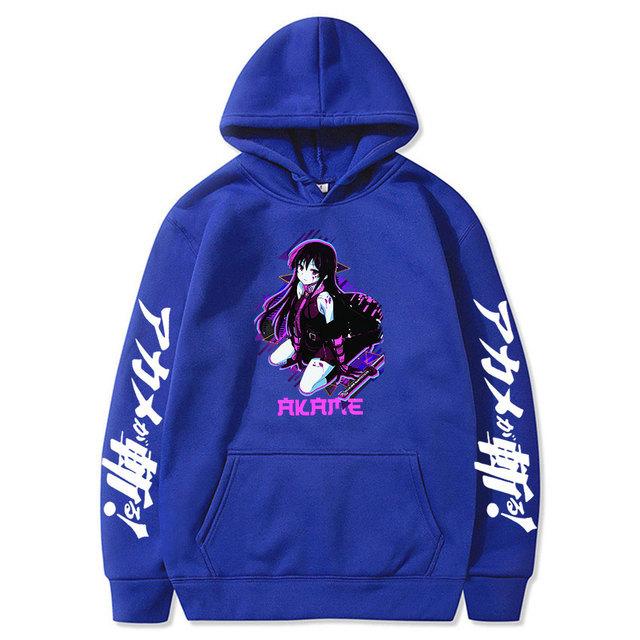 New Anime Peripheral Printed Sweater Men'S Youth Popular Korean Version Loose Hoodie Couple