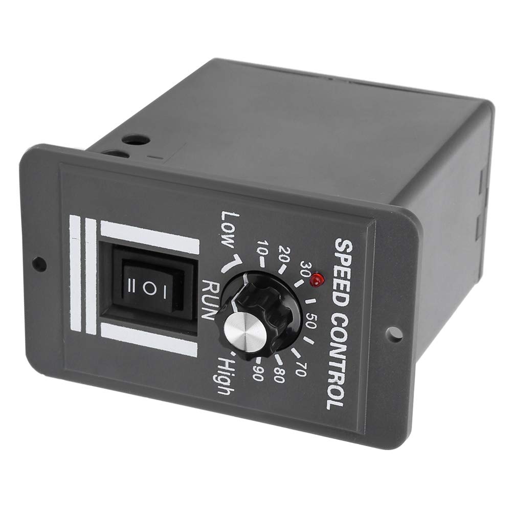 DC Motor Speed Brushed Motor Speed Control Switch with Forward and Reverse X0920 Controller, 12-60V 20A, Functions,