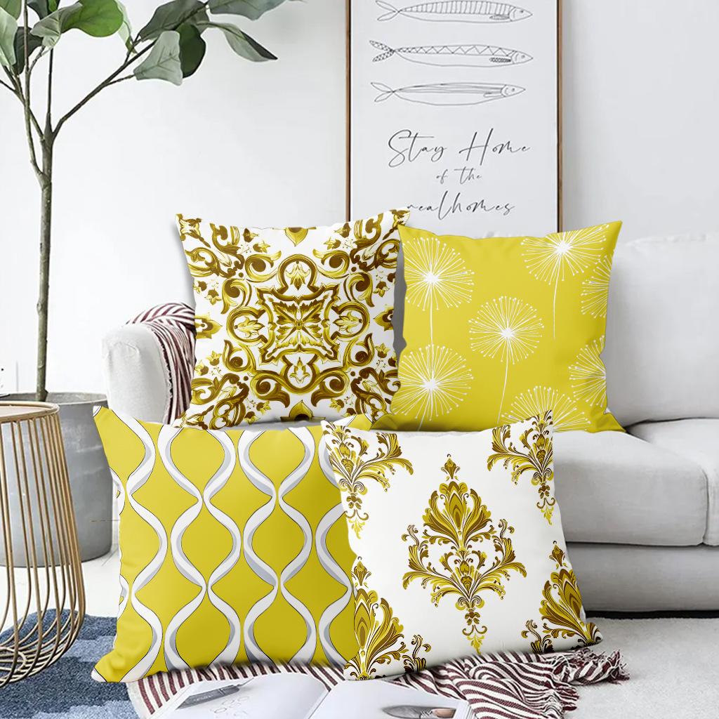 Nordic Geometric Series Multi-color Pillowcase Home Sofa Cushion Pillowcase