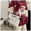 Canvas Crossbody Bag for Women Large Capacity Messenger Shoulder Handbag