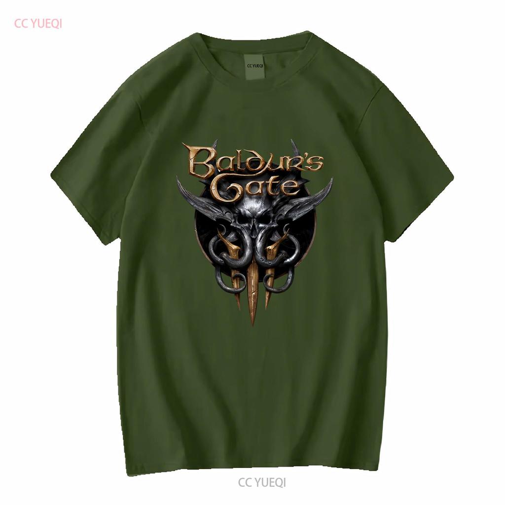 Baldur Gate 3 Fan T Shirt For Gamer BG3 Astarion Karlach Shadowheart Laezel Appareal Minthara And Boo High Elf Vintage Washed